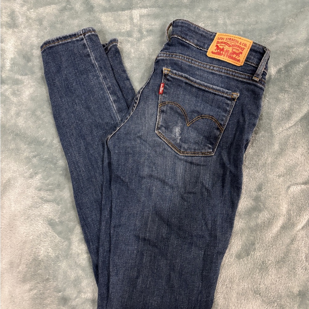 Levi's Women's Dark Blue Skinny Jeans